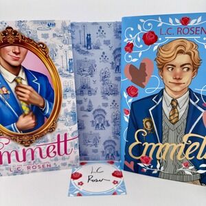 Emmett Dazzling Bookish LC Rosen Young Adult Contemporary Romance Novel Book NEW
